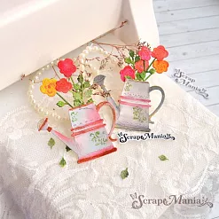 Нож "Цветочный комплимент. Садовая лейка", 4,5х6,5 см (ScrapMania)