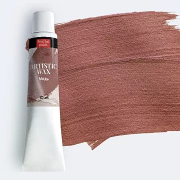 Воск в тюбике "Медь", 10 мл (Фрактальные краски)