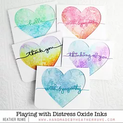 Штемпельная подушечка Distress Oxide "Abandoned coral" (Ranger)