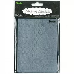 Папка для тиснения А6 "Соты с пчелами" (Darice)