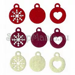 Фигурки из фетра "Шары новогодние" (Artemio) Фигурки из фетра "Шары новогодние" (Artemio)