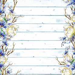 Бумага "Spring birds - 1" (SunnyCraft) Бумага "Spring birds - 1" (SunnyCraft)