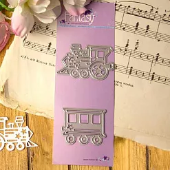 Набор ножей для вырубки "Паровозик" (Fantasy) Набор ножей для вырубки "Паровозик" (Fantasy)