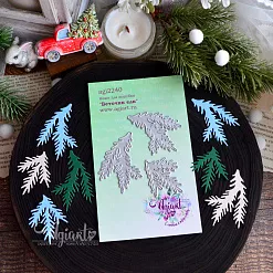 Нож "Веточки ели" 4х5,5 см (Agiart) Нож "Веточки ели" 4х5,5 см (Agiart)