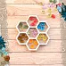 Шейкер "Пчелки. Соты маленькие", с раздельными ячейками (ScrapMania)