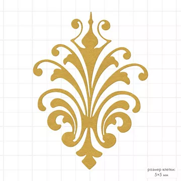 Нож "Завиток 9", 4,3х5,7 см (Mr.Painter)