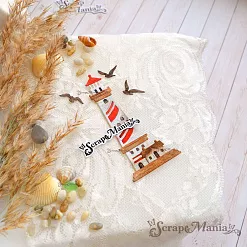 Нож "Море. Маяк", 2х7,8 см (ScrapMania)