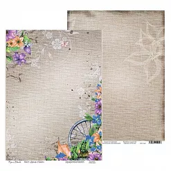 Набор бумаги А4 "Яркая цветочная", 12 листов (PaperBlonde)