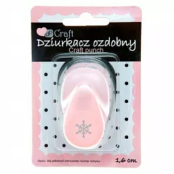 Дырокол Dalprint 1,5 см "Снежинка 2" (Dalprint)