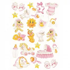 Скрап-карта А4 "Детки 10-1" (SV)