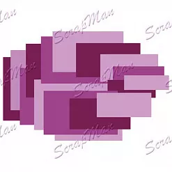 Набор ножей для вырубки "Прямоугольники" (Scrapman)