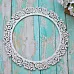Украшение из чипборда "Рамка круглая" (ScrapКрым)