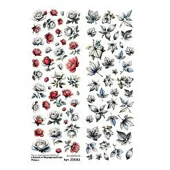 Лист с картинками 10х30 см "Алиса и Чеширский кот. Розы" (ScrapMania) Лист с картинками 10х30 см "Алиса и Чеширский кот. Розы" (ScrapMania)