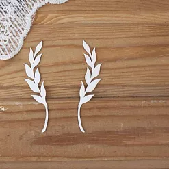 Чипборд "Веточки 54", 1,9х7,9 см (Просто небо)