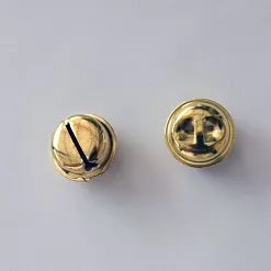 Бубенчик "Золотой", 2 см (Zlatka) Бубенчик "Золотой", 2 см (Zlatka)