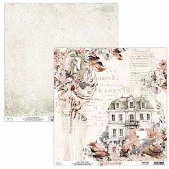 Набор бумаги 15х15 см "Florabella", 24 листа (Mintay) Набор бумаги 15х15 см "Florabella", 24 листа (Mintay)