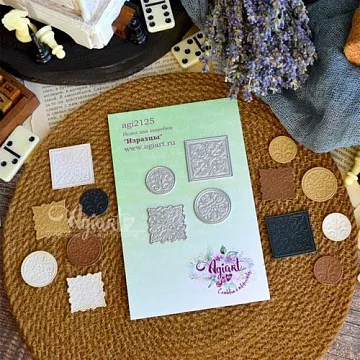 Нож "Изразцы", 3х3 см (AgiArt)