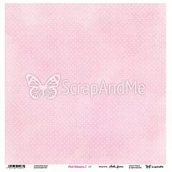 Бумага 30х30 см "Pink Blossom 2 09/10" (ScrapAndMe) Бумага 30х30 см "Pink Blossom 2 09/10" (ScrapAndMe)