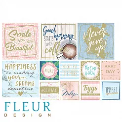 Набор карточек "Твори 4" (Fleur-design) Набор карточек "Твори 4" (Fleur-design)