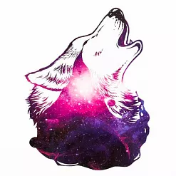 Термонаклейка "WOLF" (АртУзор)