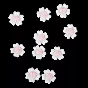 Акриловое украшение "Лютик", цвет белый (АртУзор)