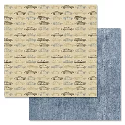 Бумага "Идеальный мужчина. Авто" (ScrapMania) Бумага "Идеальный мужчина. Авто" (ScrapMania)