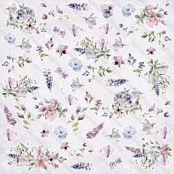 Бумага 30х30 см "Sunday Morning. Flowers" (ScrapAndMe) Бумага 30х30 см "Sunday Morning. Flowers" (ScrapAndMe)