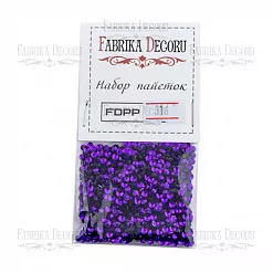 Набор пайеток "Мини. Фиолетовые" (Фабрика Декору)