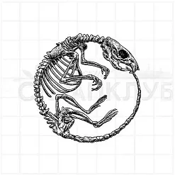 Штамп "Уроборос", 5,5х6 см (Скрапклуб) Штамп "Уроборос", 5,5х6 см (Скрапклуб)