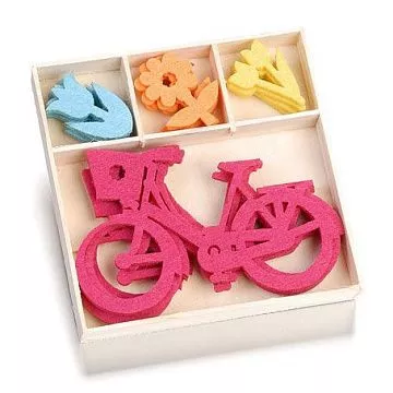 Набор украшений из фетра в коробочке "Летняя прогулка" (Knorr Prandell)