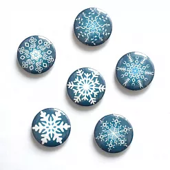 Набор фишек "Снежинки. Белые" (Soul HM)