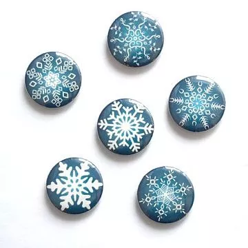Набор фишек "Снежинки. Белые" (Soul HM)