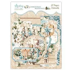 Набор вырубок "Christmas Blessings", 27 шт (Mintay)