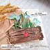 Нож "Цветы леса. Подснежники", 4,5х9,3 см (ScrapMania) Нож "Цветы леса. Подснежники", 4,5х9,3 см (ScrapMania)
