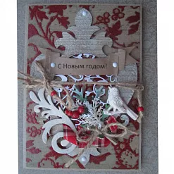 Набор украшений из чипборда "Завитки мини" (Chipboards)