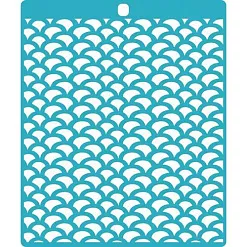 Трафарет "Чешуя", 14х16 см (CraftStory) Трафарет "Чешуя", 14х16 см (CraftStory)