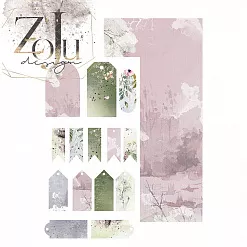 Бумага 15х30 см "Forest dream" (Zoju) Бумага 15х30 см "Forest dream" (Zoju)