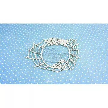Украшение из чипборда "Золушка. Рамка 11" (Рукоделушка)