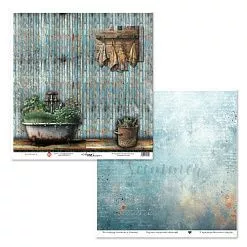 Бумага "Лето-теплом согрето. Старая ванна" (Summer Studio)