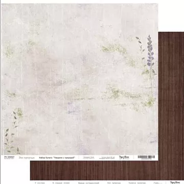 Бумага 30х30 см "Наедине с природой. Эхо природы" (PaperHome)