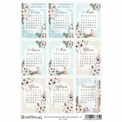 Скрап-карта А4 "Календарь 2020. Этника новогодняя" (ScrapMania) Скрап-карта А4 "Календарь 2020. Этника новогодняя" (ScrapMania)