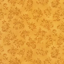 Отрез ткани 50х55 см "Золотые цветы" (Peppy)