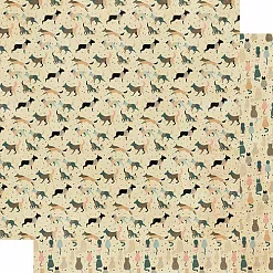 Набор бумаги 30х30 см "Purebred" 18 листов (Authentique)