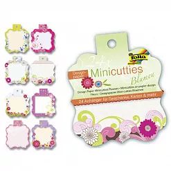 Набор ярлычков "Цветы" (Folia)