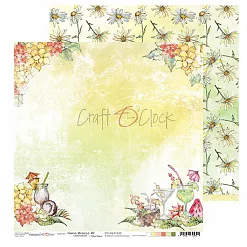 Бумага 30х30 см "Warm breeze 02" (CraftO'clock) Бумага 30х30 см "Warm breeze 02" (CraftO'clock)