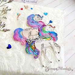 Нож "Лошадка Лулу. Мечтательная лошадь", 7,6х8,5 см (ScrapMania) Нож "Лошадка Лулу. Мечтательная лошадь", 7,6х8,5 см (ScrapMania)