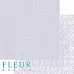 Бумага "Шебби Шик Базовая 2.0. Чистый сиреневый" (Fleur-design)