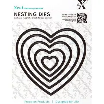 Набор ножей для вырубки "Сердечки" (DoCrafts)