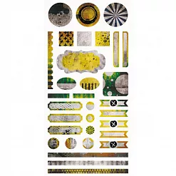 Наклейки 15х30 см "Paint Chips" (7 Dots) Наклейки 15х30 см "Paint Chips" (7 Dots)
