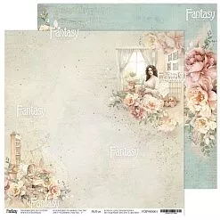 Бумага 30х30 см "Мамино счастье 1" (Fantasy)